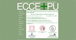 Desktop Screenshot of ecce.unipo.sk